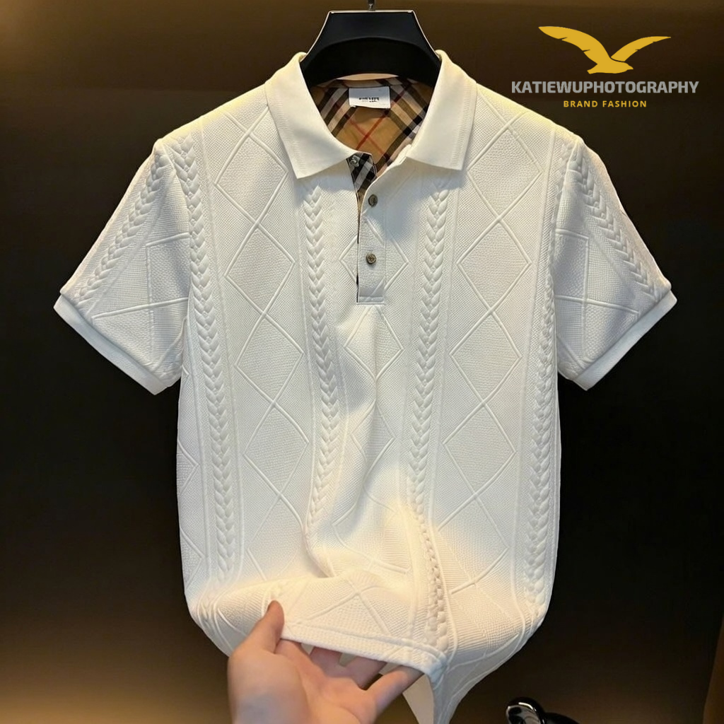 Men's fashion style with jackets, polos, and t-shirts