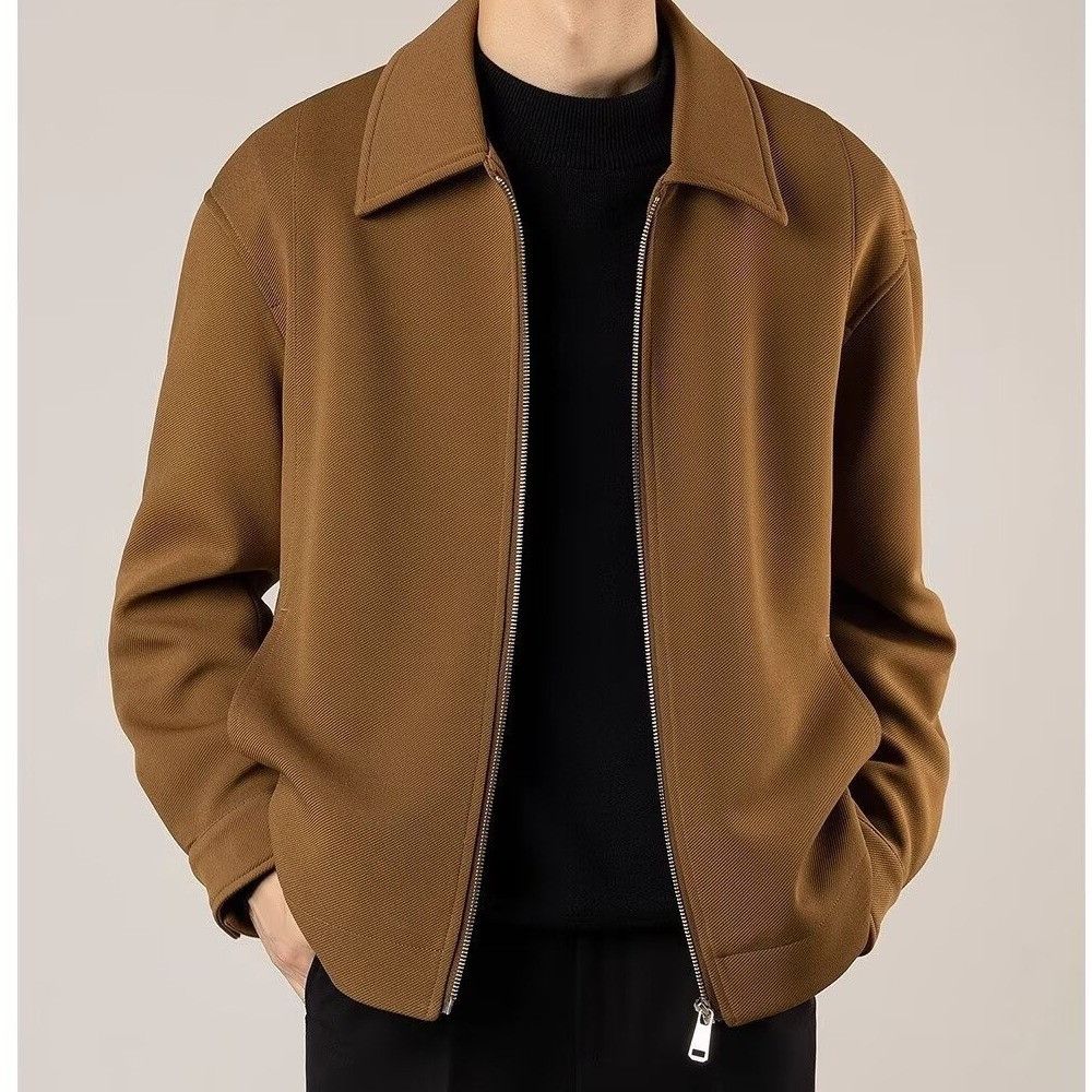 Men's fashion details with polo shirts and jackets