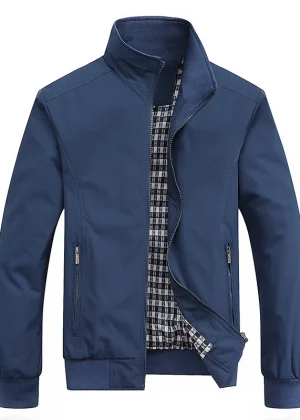 2025 Spring Autumn Casual Solid Fashion Slim Bomber Jacket Men Overcoat New Arrival Baseball Jackets Men's Jacket M-6XL 8XL Top