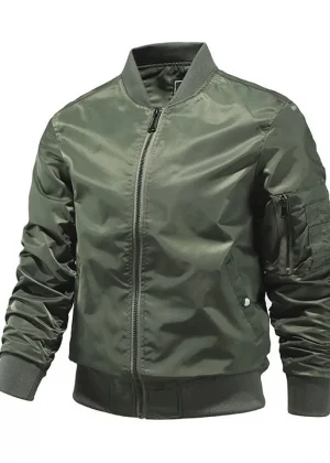 Solid Color Bomber Jacket Men Fashion Aviator Baseball Jacket New In Outerwears Spring Autumn Ropa Hombre Jackets For Men S-5XL